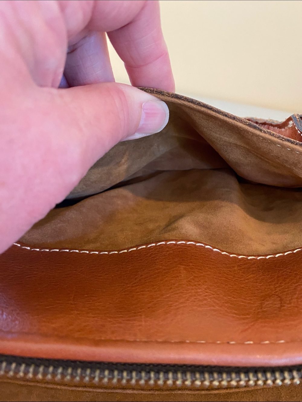 Patricia Nash Brown Tooled Floral Paris Satchel - Picture 9 of 11